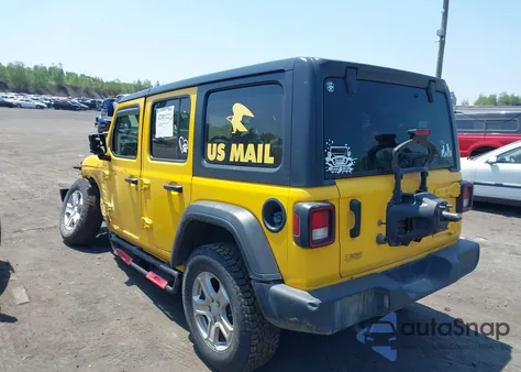 2021 Jeep Wrangler Unlimited Sport Rhd 4X4 from USA, damaged, VIN 1C4HJXKN9MW709420